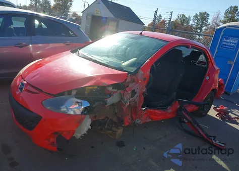 2013 Mazda Mazda2 Sport from USA, damaged, VIN JM1DE1KY1D0153830